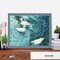 Diamond Painting Kits for Adults, 5D Swan Lake Diamond Art Kits for Beginners, DIY Full Drill Paint with Diamonds for Home Wall Decor 12 x 16 Inch